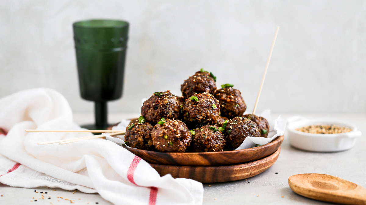 Mongolian Beef Meatballs Recipe